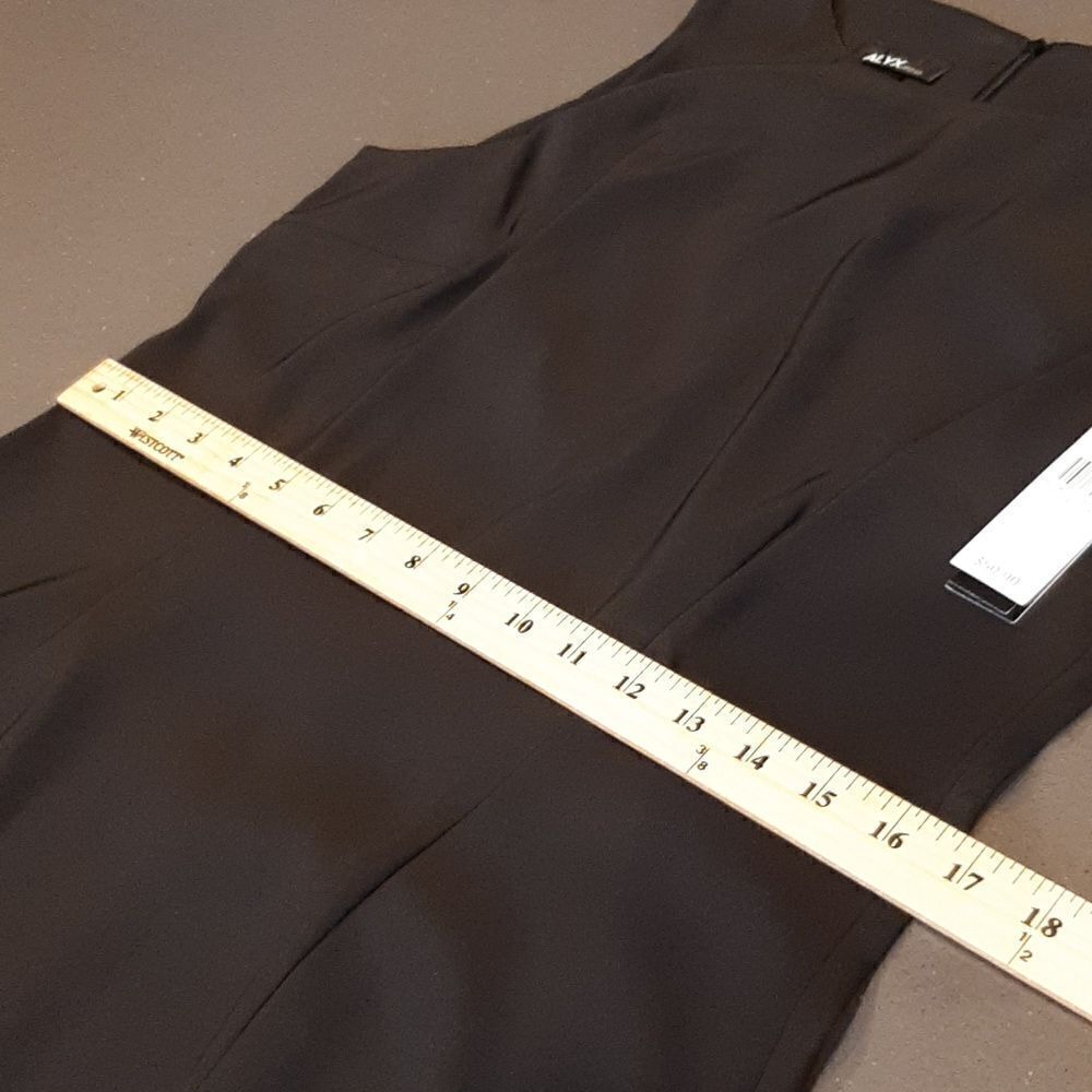 ALYX Stretch Little Black Dress NWT - Picture 14 of 16